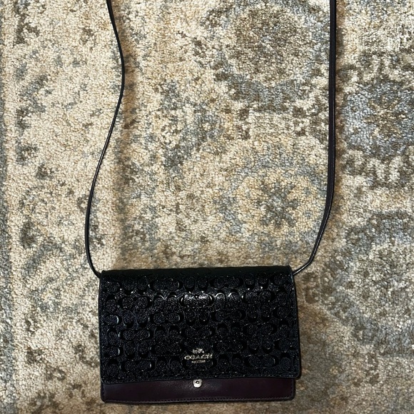 Coach Small Purse with Body Strap - Picture 2 of 4